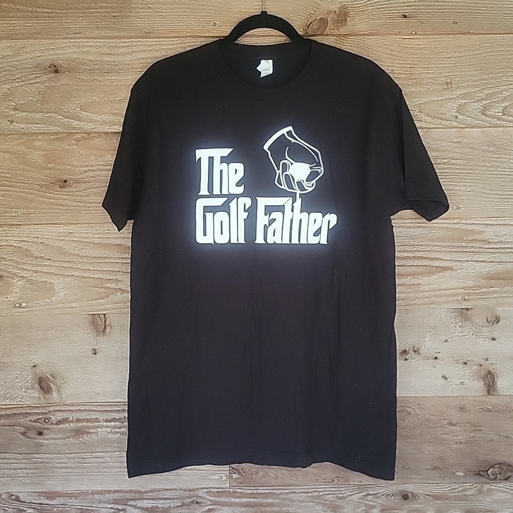 The Golf Father Golfer Ball Humor for Men T-Shirt in Large